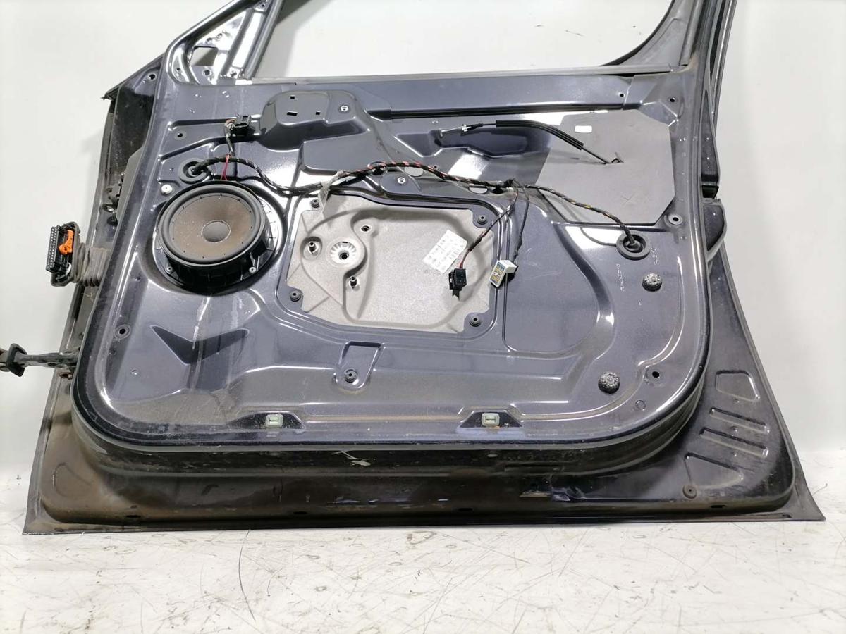 Skoda Roomster original T&uuml;r vorn rechts LF9R Black Magic Rohbau Bj.2010